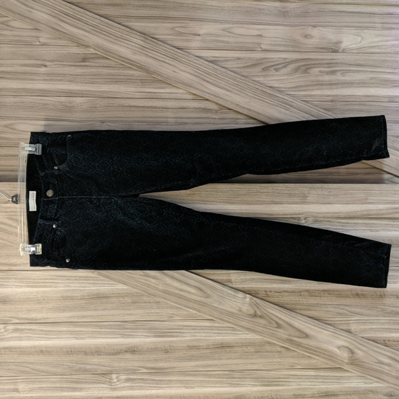 Ann Taylor Loft Women's Modern Skinny Velour Pants Size 0 - Picture 1 of 11